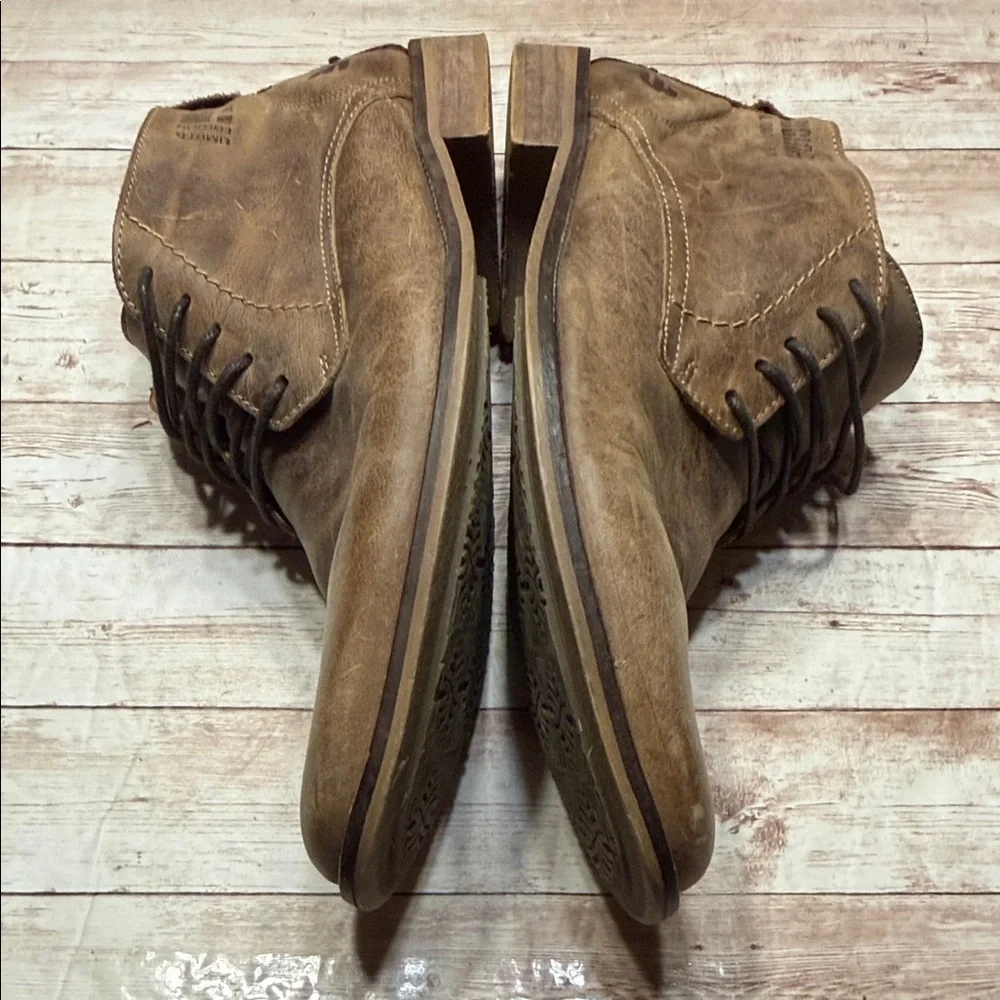 Bull Boxer Art Name Eldon Limited Edition 1 of 500 Men's Tan Chukka Boots